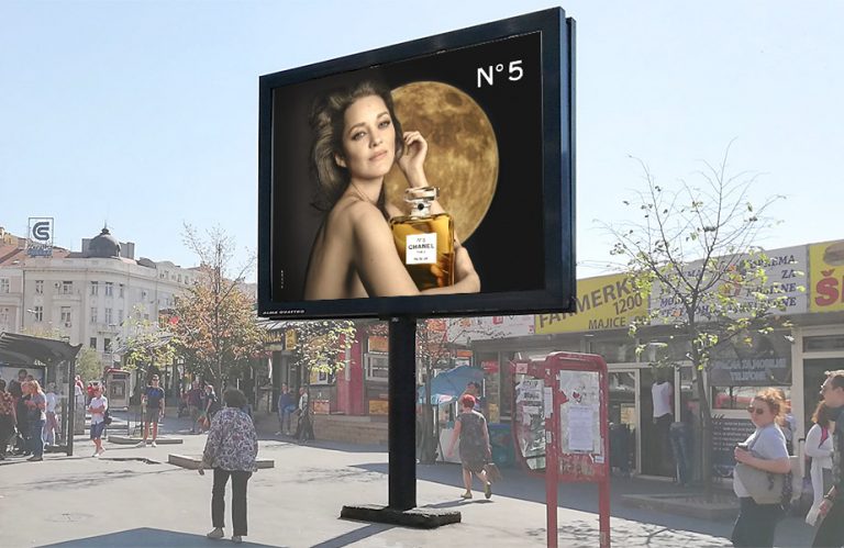 Grafika za rotirajući bilbord – Scroll