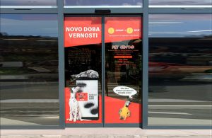 Štampa na samolepljivoj foliji Indoor