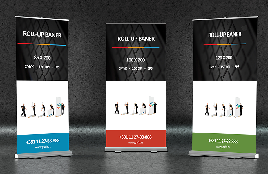Roll up baneri