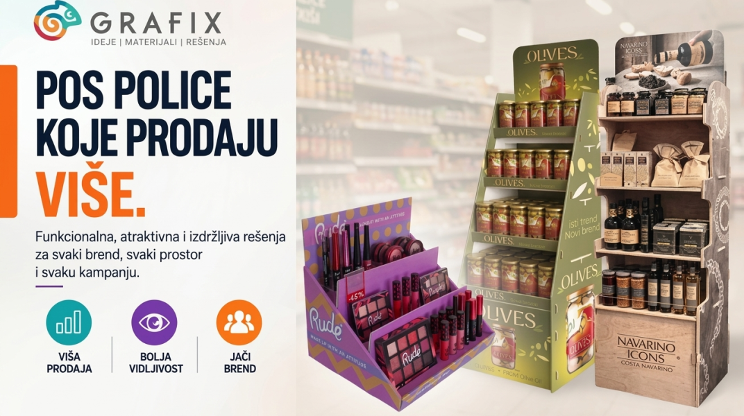 POS polica koja odgovara vašem proizvodu - 1